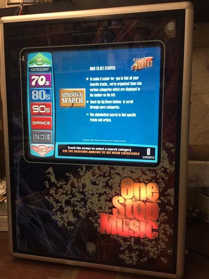 One Stop Music Wall Mounted Digital Jukebox — Coin-Op King